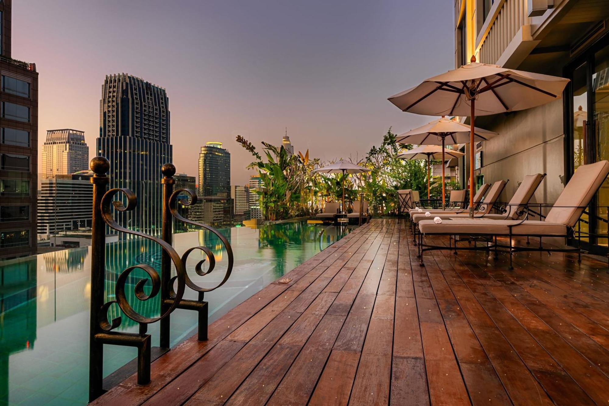 Hotel Muse Bangkok, Autograph Collection - Marriott International מראה חיצוני תמונה The swimming pool at the hotel